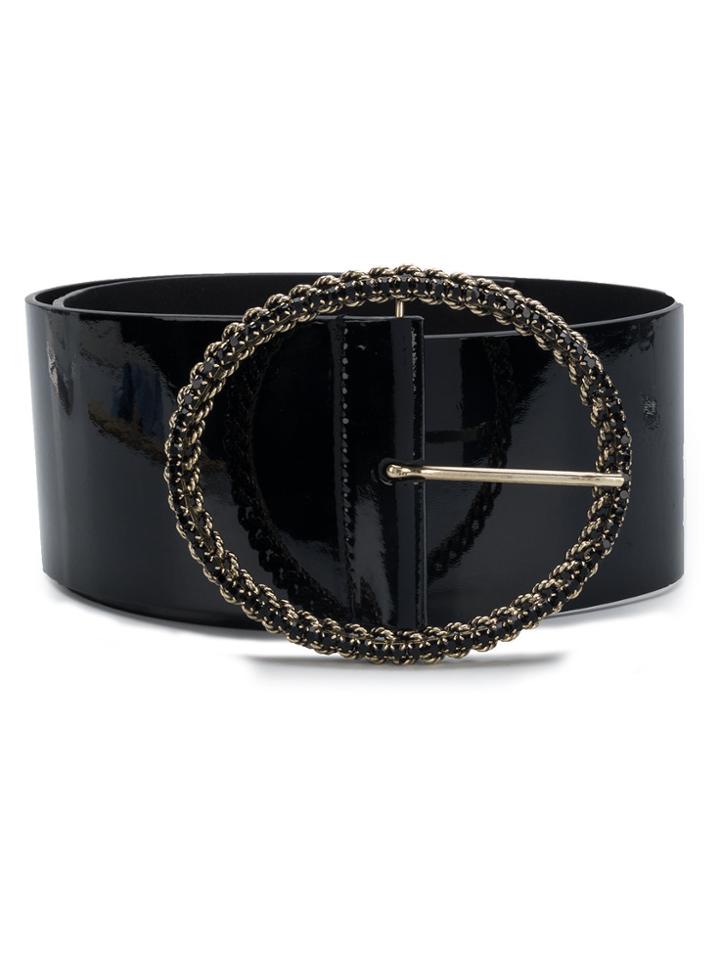 Redemption Embellished Buckle Belt - Black