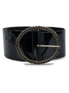 Redemption Embellished Buckle Belt - Black