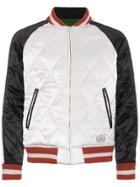 Wacko Maria Reversible Ska Jacket With Guilty Parties Slogan - White
