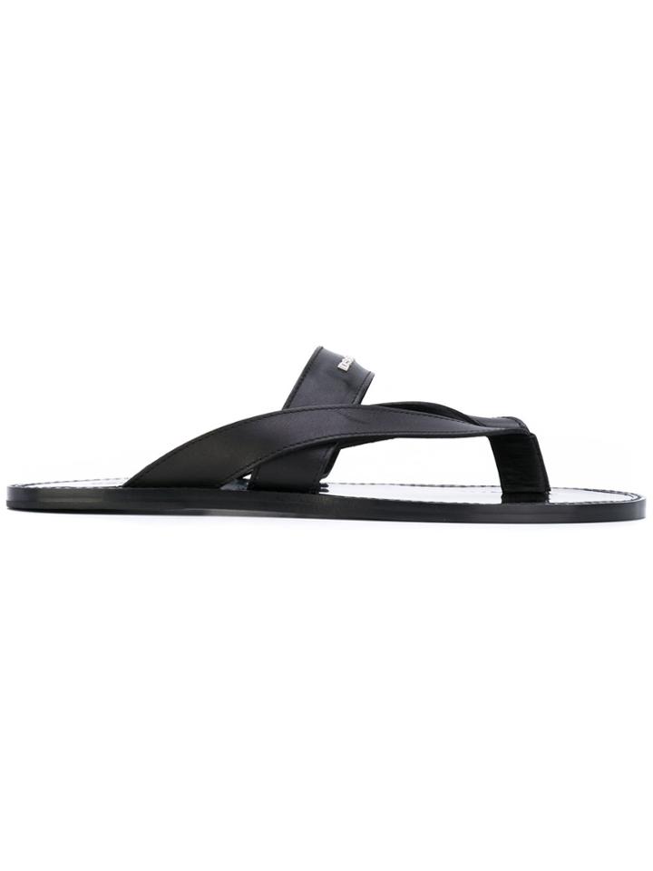 Dsquared2 Joseph Flip-flops - Black