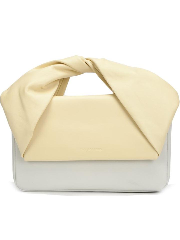 J.w. Anderson 'twist' Handle Clutch Bag