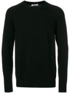 Paolo Pecora Patterned Back Sweater - Black