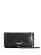 Zadig & Voltaire Studded Clutch Bag - Black