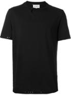 Maison Margiela Studded Hem T-shirt, Men's, Size: 50, Black, Cotton