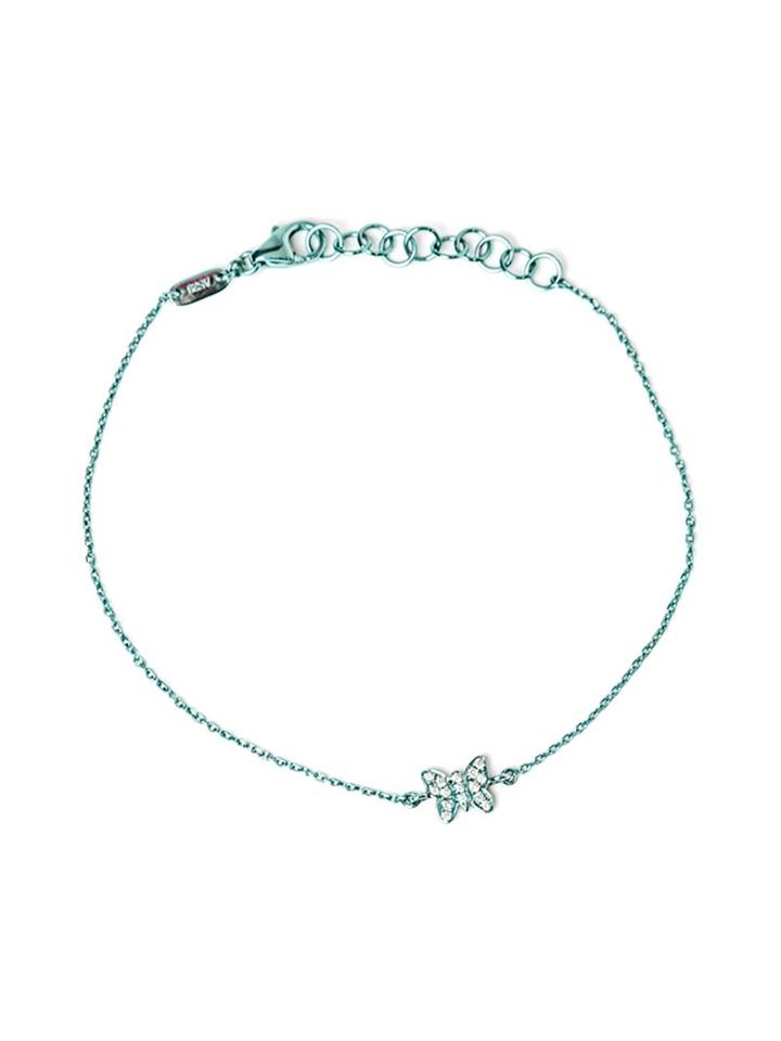 As29 Diamond Butterfly Bracelet
