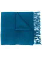 Mulberry Small Solid Scarf - Blue