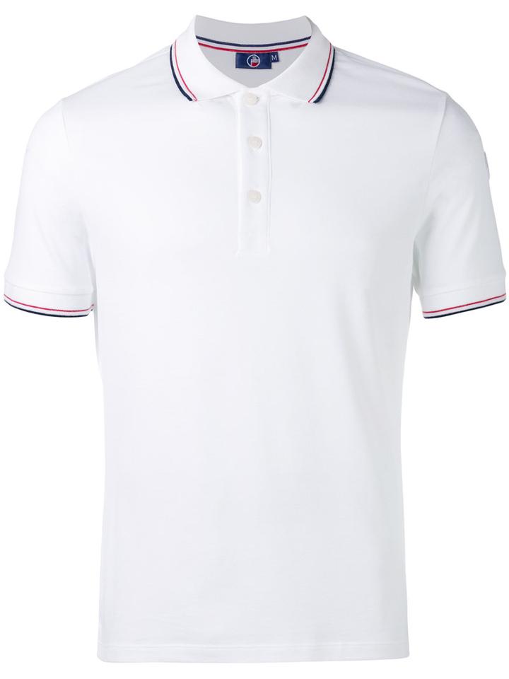 Fusalp - Limodore Polo - Men - Cotton/polyester/spandex/elastane - L, White, Cotton/polyester/spandex/elastane