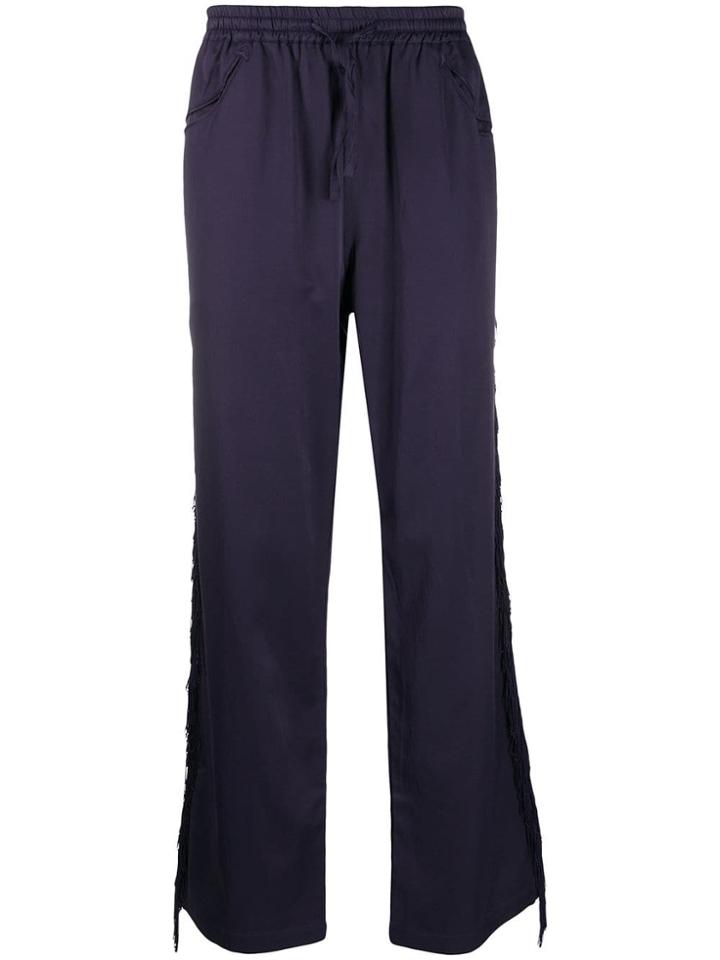 Needles Tassel Detail Cowboy Trousers - Blue