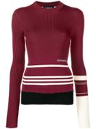 Calvin Klein 205w39nyc Ribbed Sweater - Red