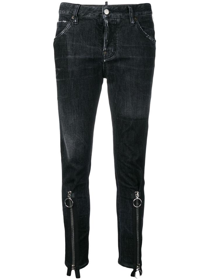 Dsquared2 Zipped Cuff Jeans - 900