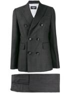 Dsquared2 Checked Two-piece Suit - Black