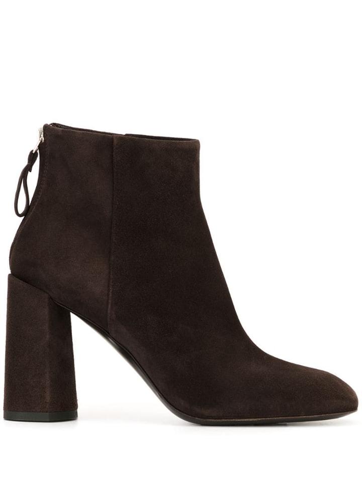 Premiata Zipped Ankle Boots - Brown
