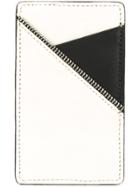 South Lane White Black Cardholder