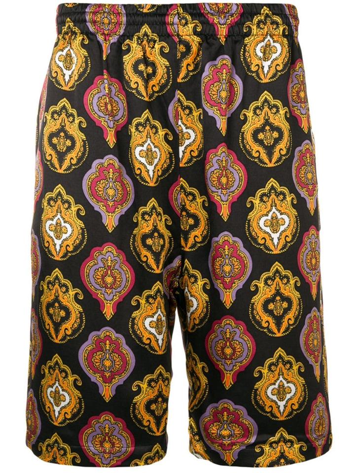 Stussy Baroque Print Shorts - Black