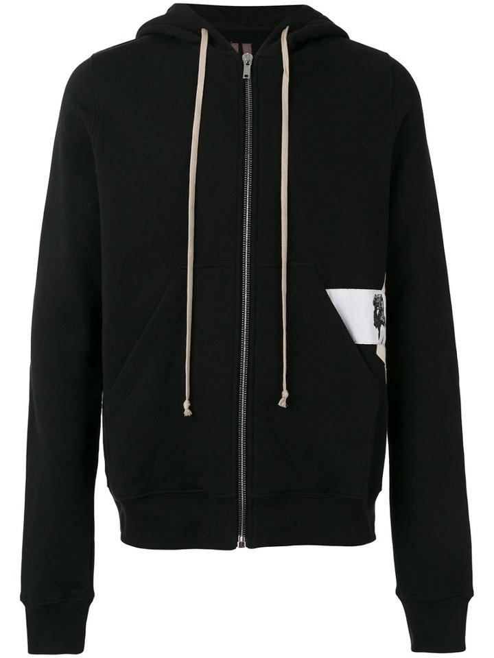 Rick Owens Drkshdw - Jason's Hoodie - Men - Cotton - L, Black, Cotton