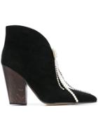 Magda Butrym Pointed Toe Booties - Black