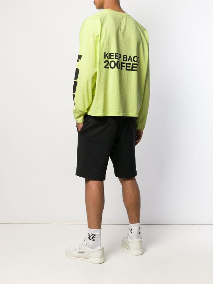 Danielle Guizio Printed Sweatshirt - Green