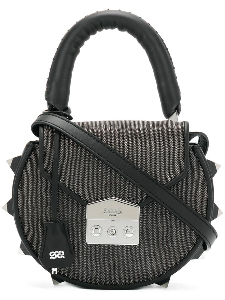 Salar Crossover Satchel Bag - Metallic