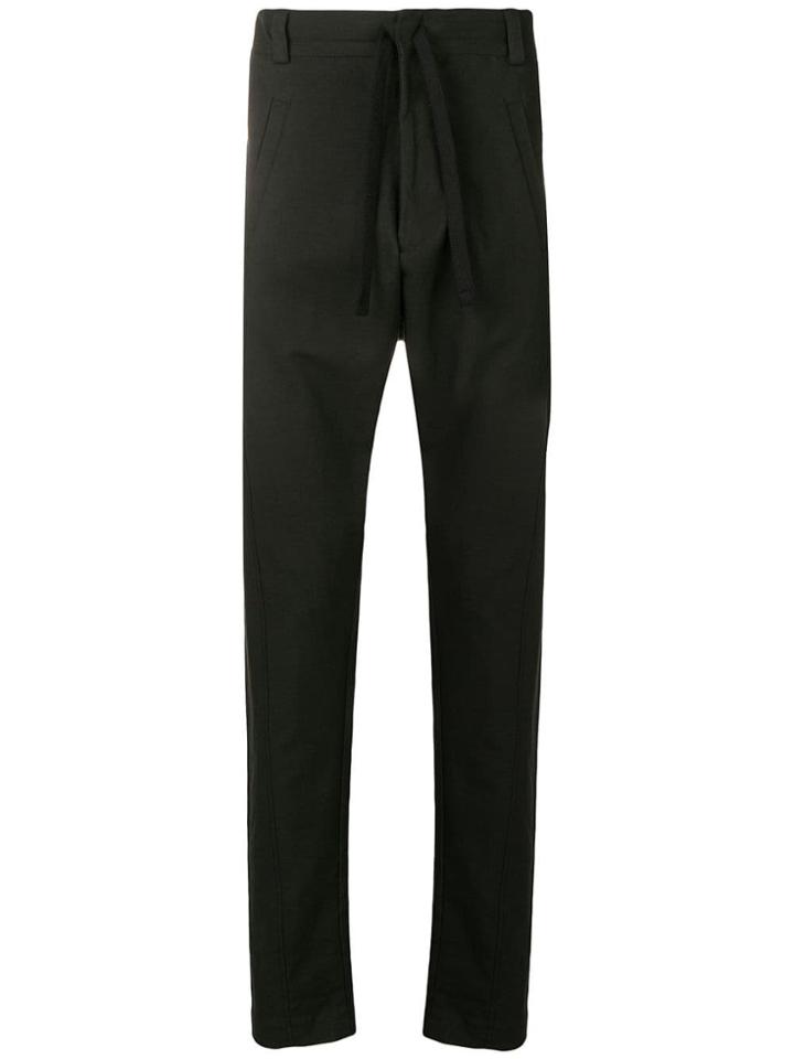 10sei0otto Ruched Tailored Trousers - Black