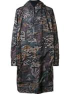 11 By Boris Bidjan Saberi Camouflage Pullover Raincoat - Green