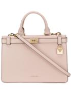 Michael Kors Collection Leather Tote Bag - Pink