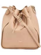 Nina Ricci String Tie Bucket Cross Body Bag, Women's, Nude/neutrals, Leather