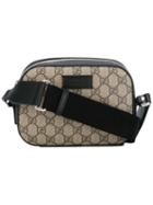 Gucci - Gg Supreme Shoulder Bag - Women - Leather/rayon - One Size, Women's, Nude/neutrals, Leather/rayon