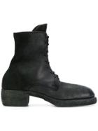 Guidi Cordovan Boots - Black