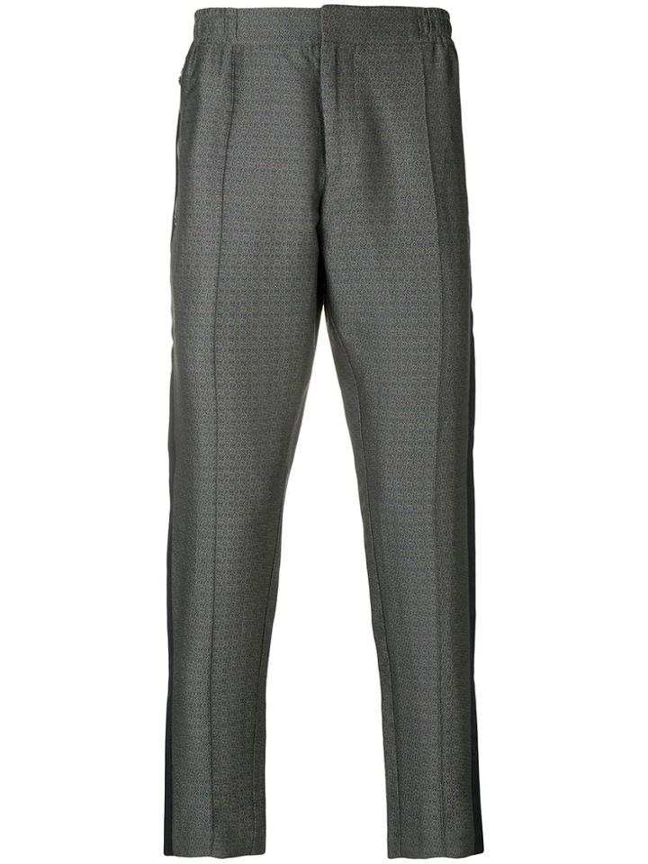 Etro Jacquard Trousers - Blue