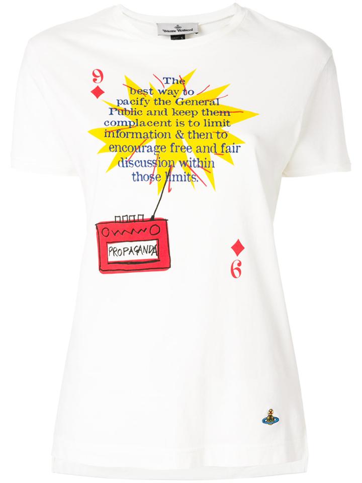 Vivienne Westwood Propaganda T-shirt - White