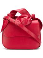Simone Rocha Knotted Leather Bag - Red