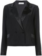 Fleur Du Mal Tailored Fitted Blazer - Black