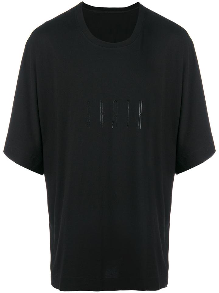 Julius Printed Oversized T-shirt - Black
