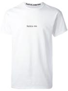 F.a.m.t. 'notice Me' T-shirt, Adult Unisex, White, Cotton
