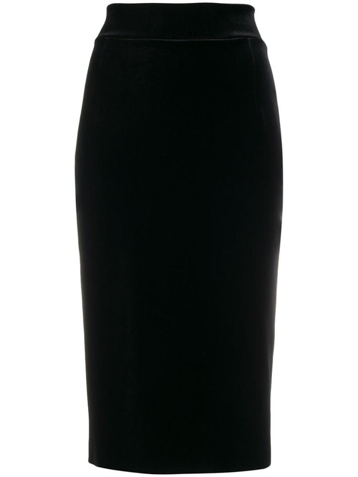 Le Petite Robe Di Chiara Boni Lumi Pencil Skirt - Black