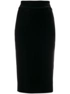 Le Petite Robe Di Chiara Boni Lumi Pencil Skirt - Black