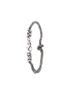 Emanuele Bicocchi Thin Rope Chain Bracelet - Silver