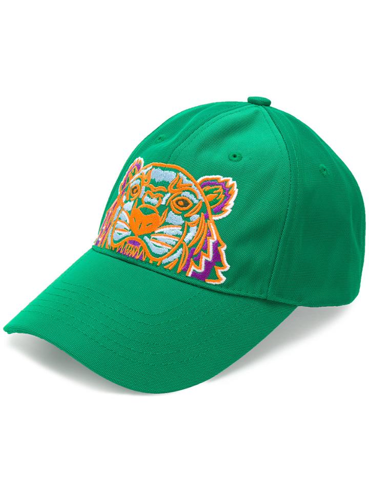 Kenzo Tiger Canvas Cap - Green