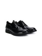 Lanvin Enfant Laceless Oxfords - Black