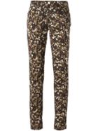 Givenchy Gypsophila Print Jeans, Women's, Size: 38, Black, Cotton/spandex/elastane