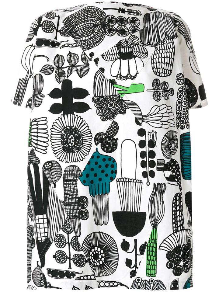 Junya Watanabe Comme Des Garçons Cartoon Print T-shirt - White