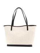 The Row Two-tone Shopper Tote - Neutrals