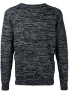 Factotum - Slub Knit Sweatshirt - Men - Cotton/nylon - 44, Grey, Cotton/nylon