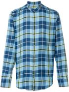 Ermanno Scervino Casual Checked Shirt - Blue