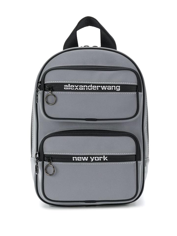Alexander Wang Reflective Backpack - Grey