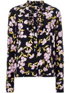 Marni 'camau' Blouse, Women's, Size: 44, Black, Silk