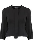 Gloria Coelho Gisele Moraes Cardigan Top - Black