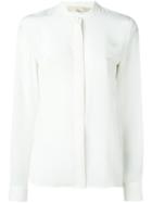 Vanessa Bruno Mandarin Collar Button Down Shirt
