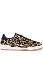 Adidas Continental Leopard Print Low-top Sneakers - Neutrals