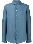 Emporio Armani Casual Button-up Shirt - Blue